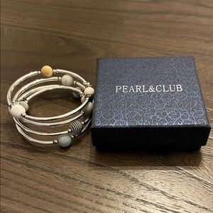 Silver and Gold Tone Bracelet Set